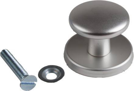 Ami VOORDEURKNOP BOL ALUMINIUM F1 310012