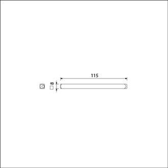 Ami Wisselstift, staal verzinkt Krukquickstift 8x115
