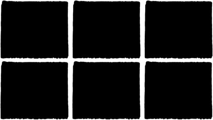 amig Anti-krasvilt - 16x - zwart - 25 x 25 mm - vierkant - zelfklevend - meubel beschermvilt