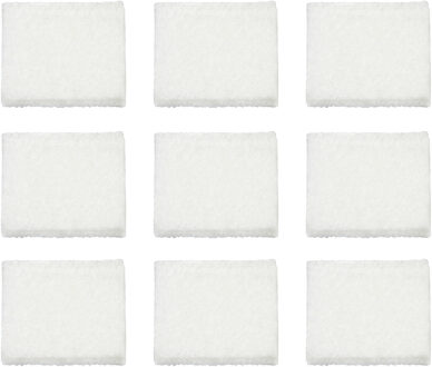 amig Anti-krasvilt - 24x - wit - 30 x 30 mm - vierkant - zelfklevend - meubel beschermvilt