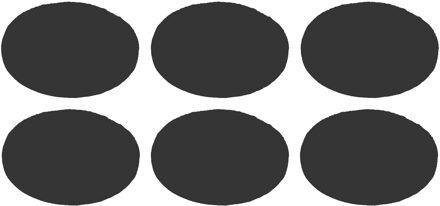 amig Anti-krasvilt - 24x - zwart - 18 mm - rond - zelfklevend - meubel beschermvilt