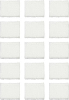 amig Anti-krasvilt - 40x - wit - 25 x 25 mm - vierkant - zelfklevend - meubel beschermvilt