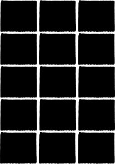 amig Anti-krasvilt - 48x - zwart - 25 x 35 mm - vierkant - zelfklevend - meubel beschermvilt