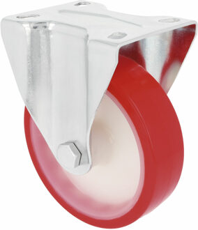 amig bokwiel/transportwiel - D125mm - polyurethaan - 170kg - heavy duty