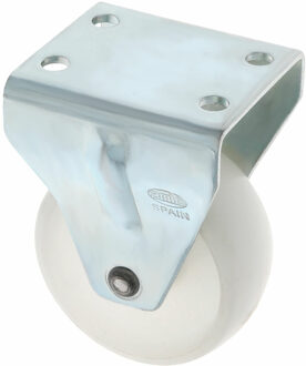 amig bokwiel/transportwiel - D40mm - polyamide - 30kg - wit