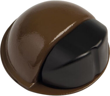amig Deurstopper/deurbuffer - 1x - D50mm - zelfklevend - bruin - Deurstoppers