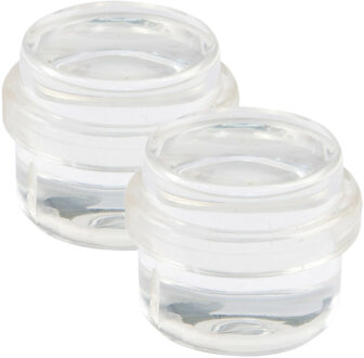 amig Deurstopper/deurbuffer - 2x - D33mm - zelfklevend - transparant