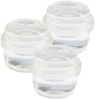 amig Deurstopper/deurbuffer - 3x - D33mm - zelfklevend - transparant