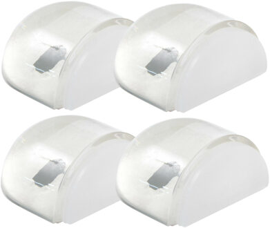 amig Deurstopper/deurbuffer - 4x - D42mm - zelfklevend - transparant