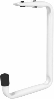 amig Garage/fiets plafond ophanghaken - metaal - wit - H15 cm x B11 cm