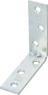 amig hoekankers/stoelhoeken - 16x - verzinkt staal - breedte 1.9cm - lengte 2 x 6cm
