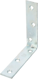 amig hoekankers/stoelhoeken - 16x - verzinkt staal - breedte 1.9cm - lengte 2 x 8cm