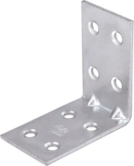 amig hoekankers/stoelhoeken - 16x - verzinkt staal - breedte 3cm - lengte 2 x 5cm