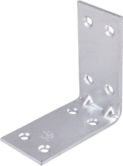 amig hoekankers/stoelhoeken - 16x - verzinkt staal - breedte 3cm - lengte 2 x 6cm
