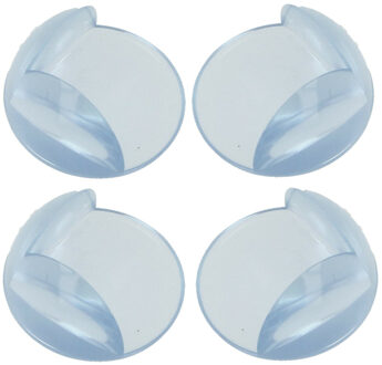 amig Hoekbeschermers - 16x - met plakbevestiging - transparant - pvc - kind bescherming scherpe hoek