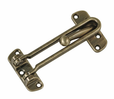 amig kierstandhouder - 1x - 120mm - antiek messing - incl schroeven - inbraakbeveiliging