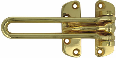 amig kierstandhouder - 1x - 120mm - messing - incl schroeven - inbraakbeveiliging