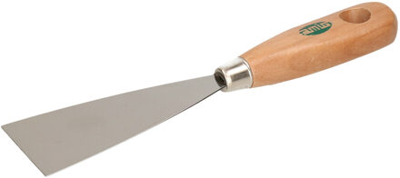amig Plamuurmes - werkbreedte 50 mm - conisch geslepen staal - houten greep