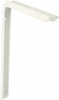 amig Plankdrager/planksteun - aluminium - gelakt wit - H250 x B150 mm - max gewicht 50 kg