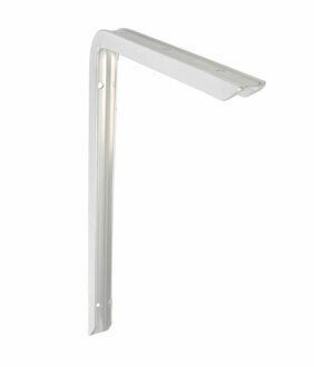 amig Plankdrager/planksteun - aluminium - gelakt zilver - H250 x B150 mm - max gewicht 50 kg