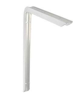 amig Plankdrager/planksteun - aluminium - gelakt zilver - H300 x B200 mm - max gewicht 30 kg