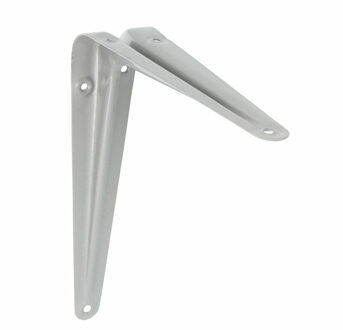 amig Plankdrager/planksteun - metaal - zilver - H175 x B150 mm