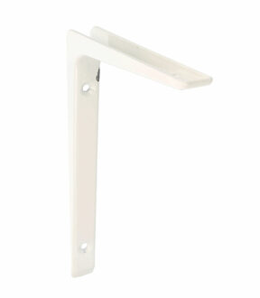 amig Plankdrager - planksteun - van aluminium - gelakt wit - H200 x B150 mm