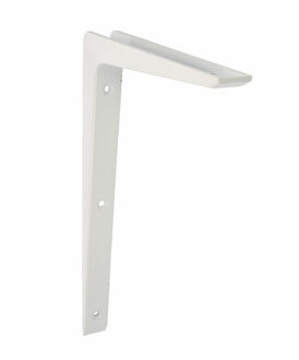 amig Plankdrager/planksteun van aluminium - gelakt wit - H250 x B200 mm