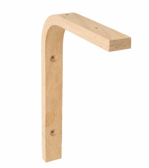 amig Plankdrager/planksteun van hout - lichtbruin - H200 x B150 mm
