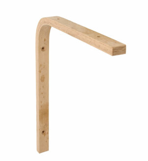 amig Plankdrager/planksteun van hout - lichtbruin - H250 x B200 mm