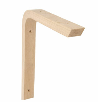 amig Plankdrager/planksteun van hout - lichtbruin - H250 x B200 mm