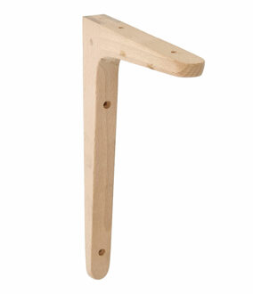 amig Plankdrager/planksteun van hout - lichtbruin - H300 x B200 mm