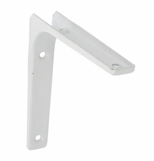 amig Plankdrager/planksteun van metaal - gelakt wit - H150 x B125 mm