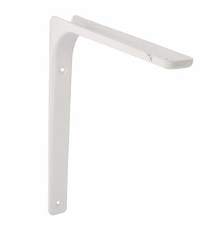amig Plankdrager/planksteun van metaal - gelakt wit - H200 x B250 mm