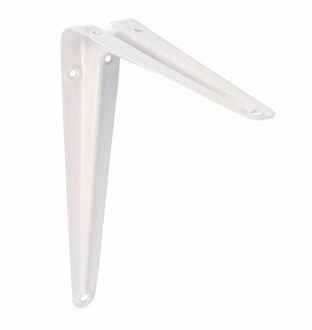 amig Plankdrager/planksteun van metaal - gelakt wit - H225 x B200 mm