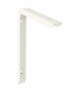 amig Plankdrager/steun - aluminium - wit - H200 x B150 mm