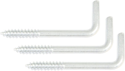 amig Schroefhaken Set - 33-delig - staal - wit - DHZ ijzerwaren - A merk kwaliteit