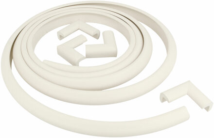 amig Set hoek en randbescherming - 12x hoekbeschermers - 6m randbescherming - kind bescherming