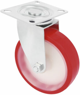 amig zwenkwiel/transportwiel - D125mm - polyurethaan - 170kg - heavy duty