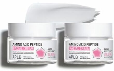 Amino Acid Peptide Facial Cream Set 55ml x 2 pcs
