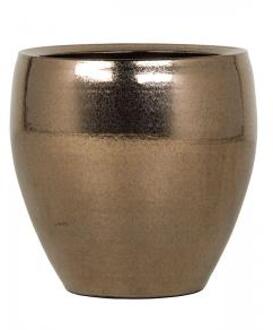 Amora pot 26x26x26 cm Gold bloempot binnen Goud