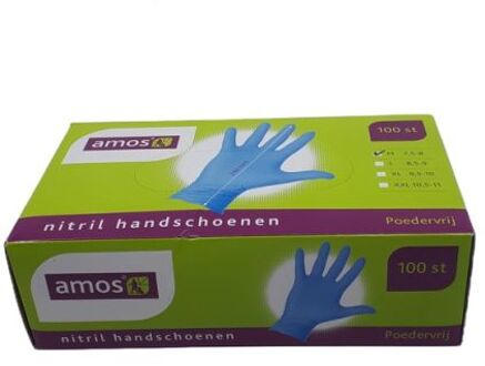 Amos Nitril - Handschoenen - 100 stuks