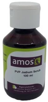 Amos PVP Zeep-scrub - Jodium - 100 ml