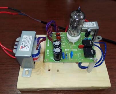 Amps Enkele Lamp Starter Kit 6J1 Versterker Kit Mono Buizenversterker Drive 5 Watt Speaker 110v