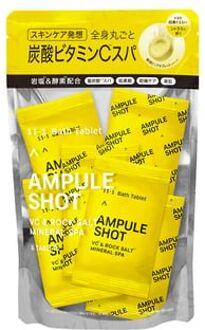 Ampule Shot VC & Rock Salt Mineral Spa Bath Tablet 45g x 6