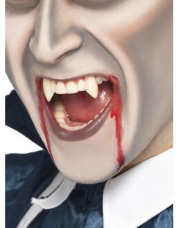 Amscan Vampier/Dracula schmink set met neptanden en bloed