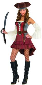 Amscan Verleidelijke piraat kostuum voor vrouwen - XL - Volwassenen kostuums