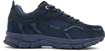 Amsterdam De Heruitgave Monochrome Sneakers Blauw