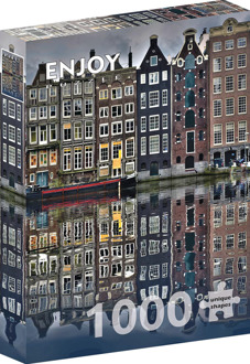 Amsterdam Houses Puzzel (1000 stukjes)