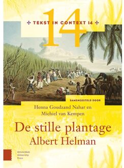 Amsterdam University Press De Stille Plantage - Tekst In Context
